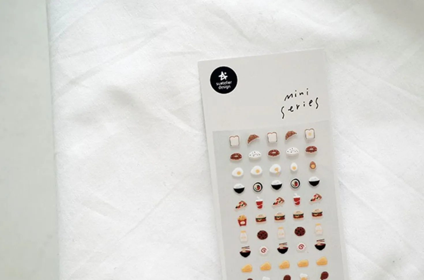 Mini Food Deco Sticker v1