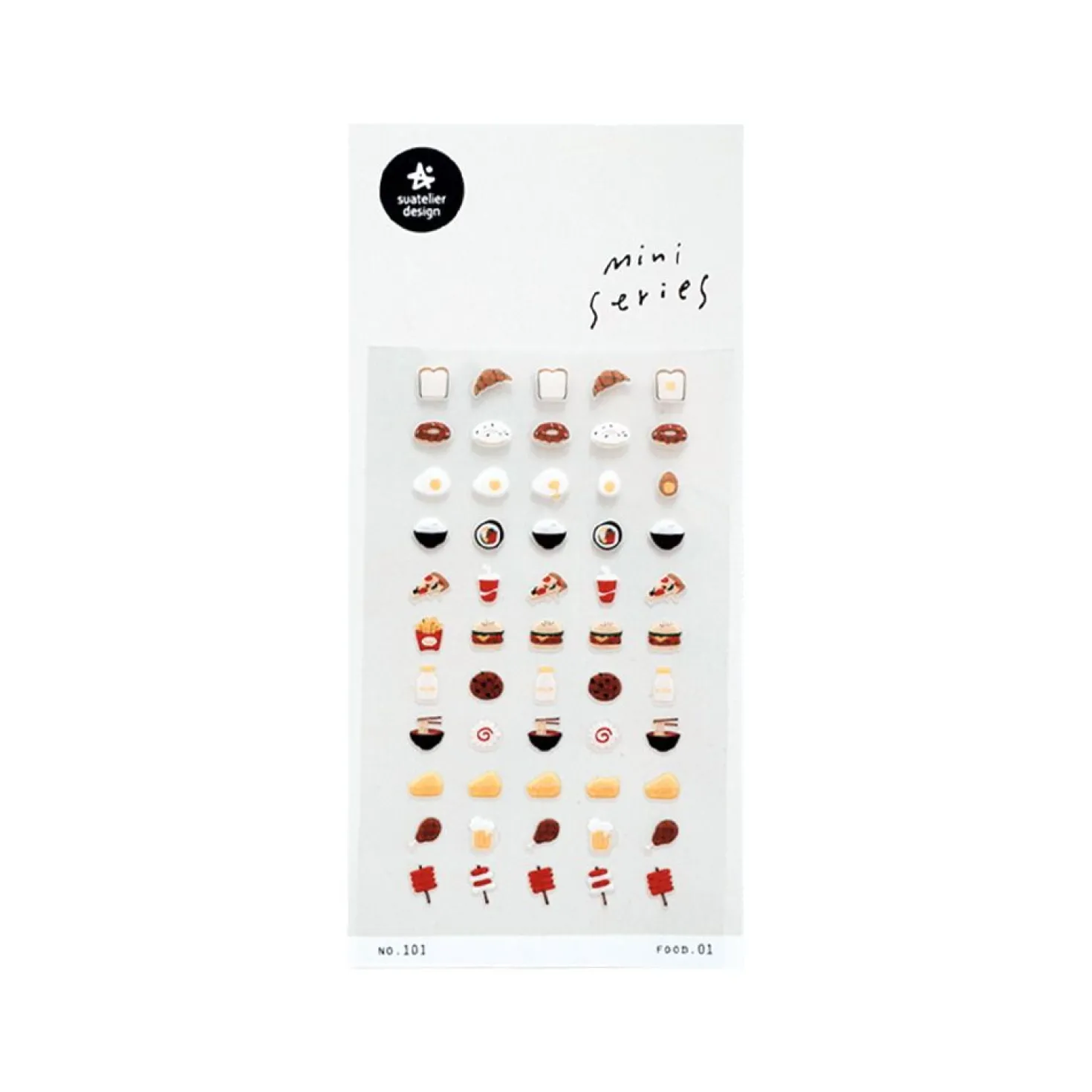 Mini Food Deco Sticker v1