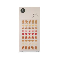 Mini Heart Bear Deco Sticker