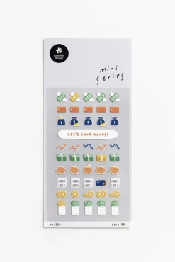 Mini Money Deco Sticker