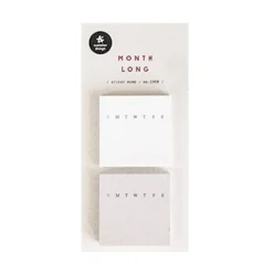 Mini Monthly Schedule Sticky Note