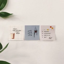 Mini Monthly Schedule Sticky Note