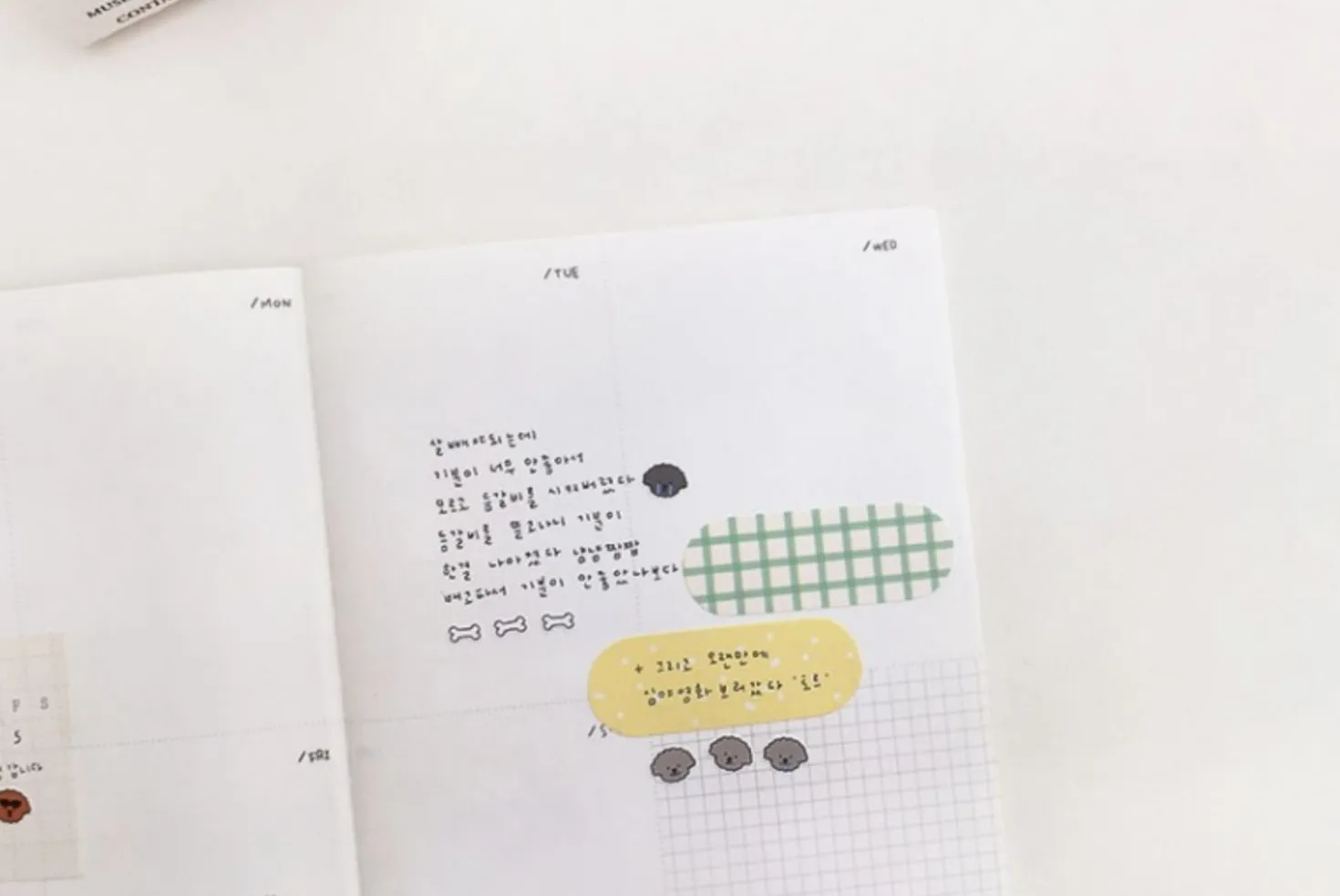 Mini Oval Index Sticky Note