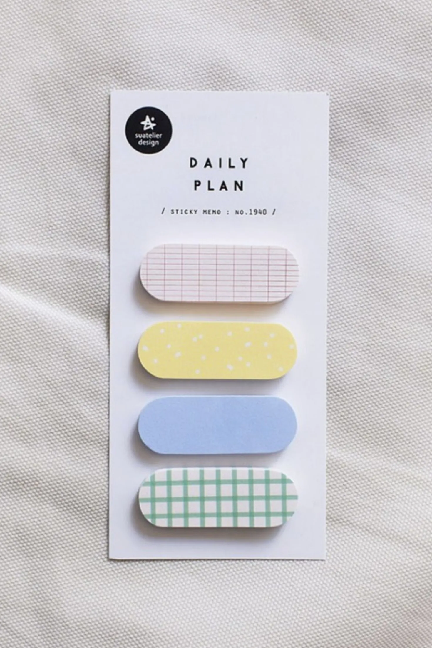 Mini Oval Index Sticky Note