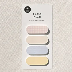 Mini Pastel Pattern Sticky Note Set