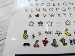Mini PVC Multi Deco Sticker