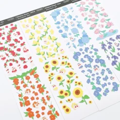 Mini Rainbow Flower Slim Sticker
