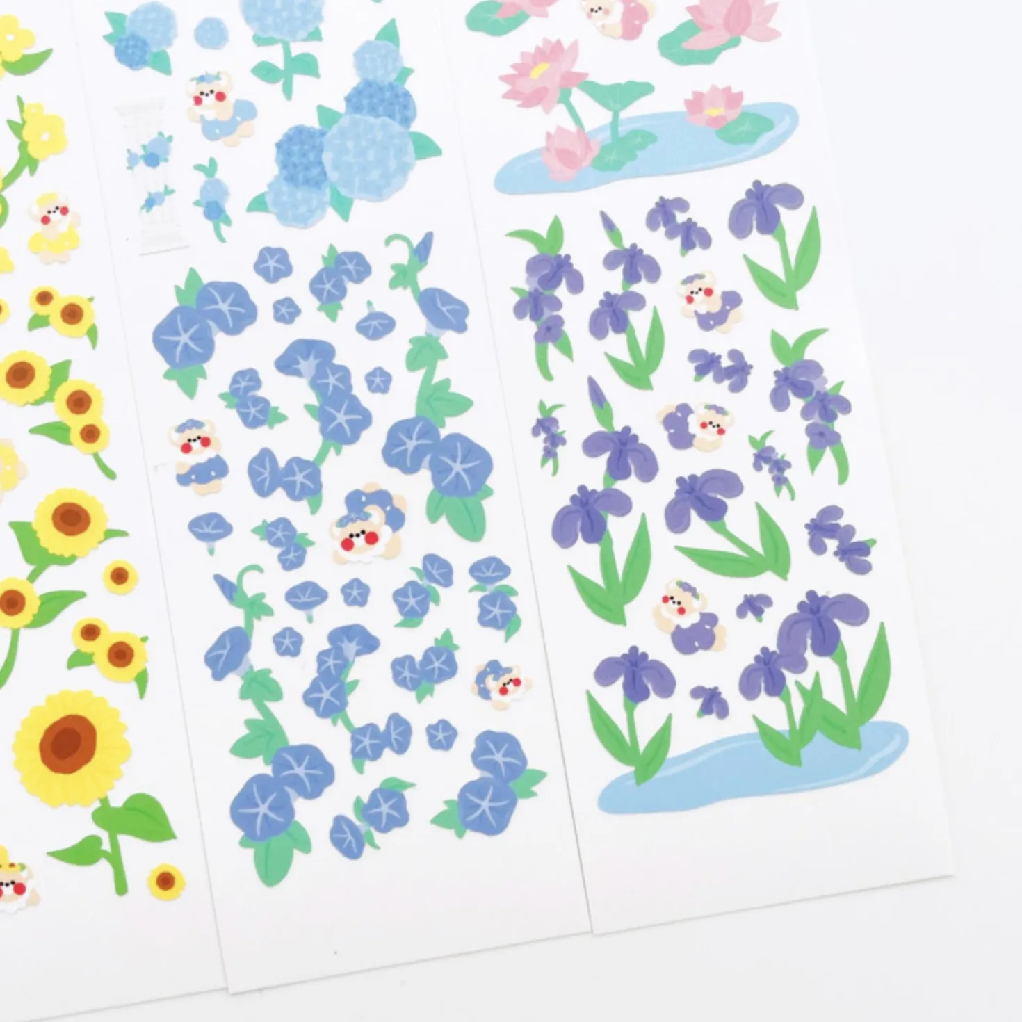Mini Rainbow Flower Slim Sticker
