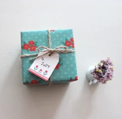 Mini Retro Gift Tag