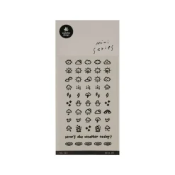 Mini Today's Weather Deco Sticker
