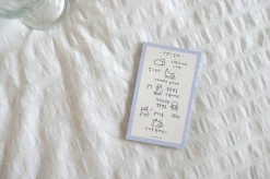 Mini White Cat Deco Sticker