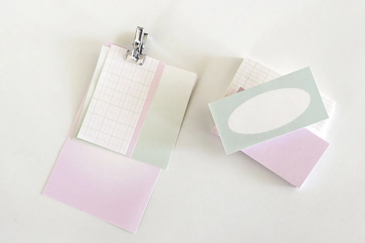 Mint & Pink Daily Plan Sticky Note
