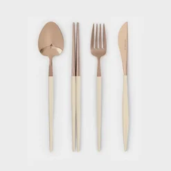 Modern Rose Gold Flatware
