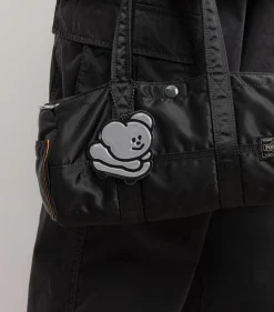 Momo Bear Reflective Keychain