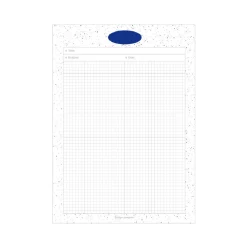 Monogram B5 Notepad