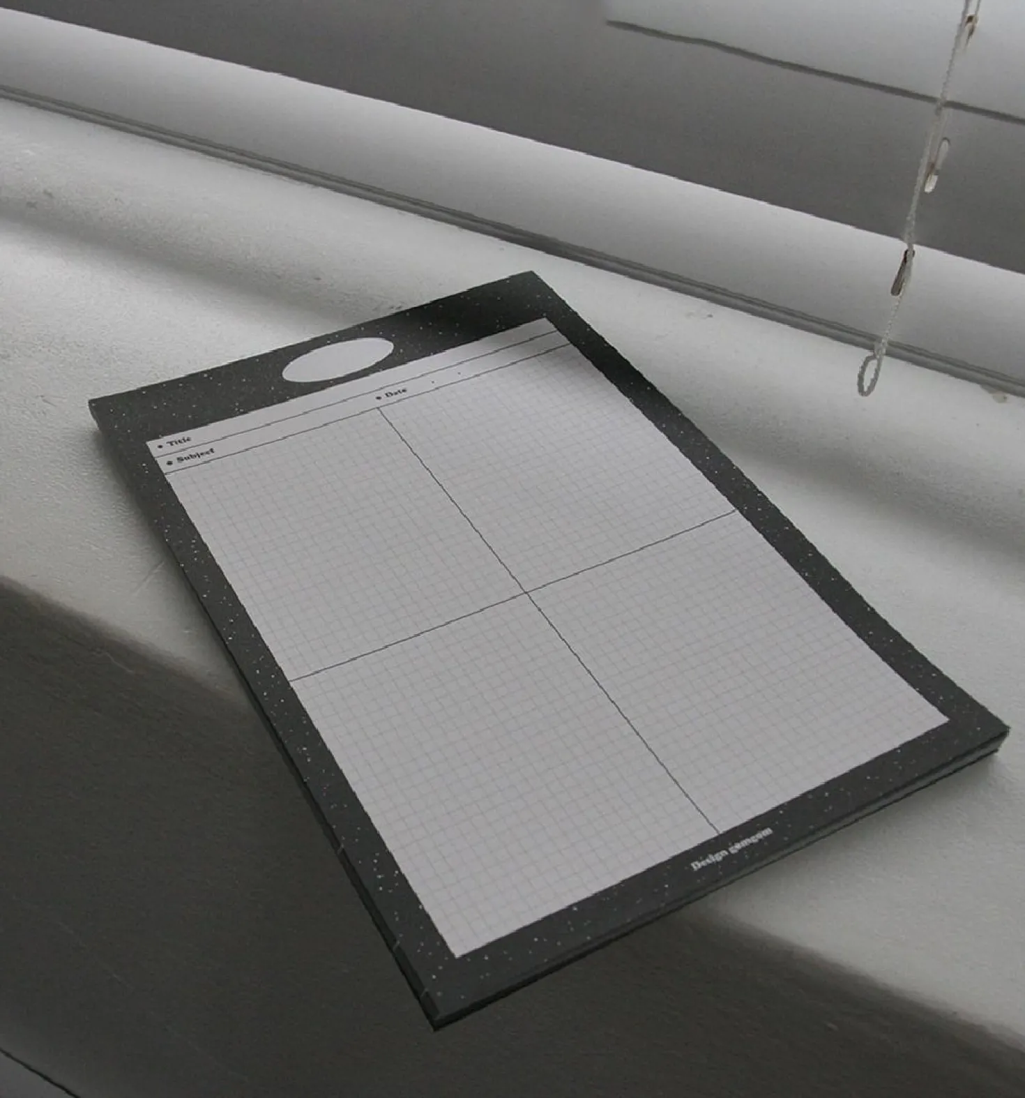 Monogram B5 Notepad