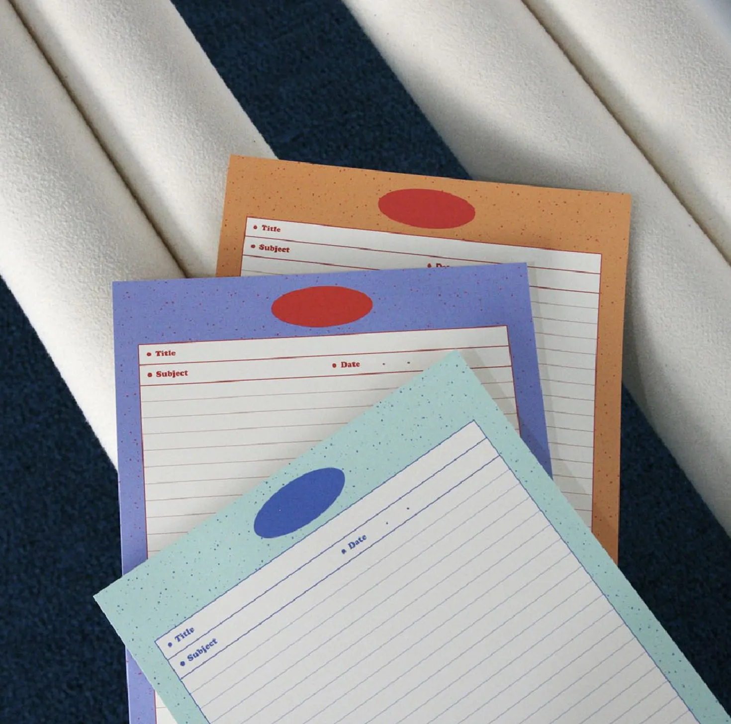Monogram B5 Notepad