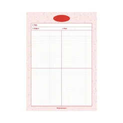 Monogram B5 Notepad