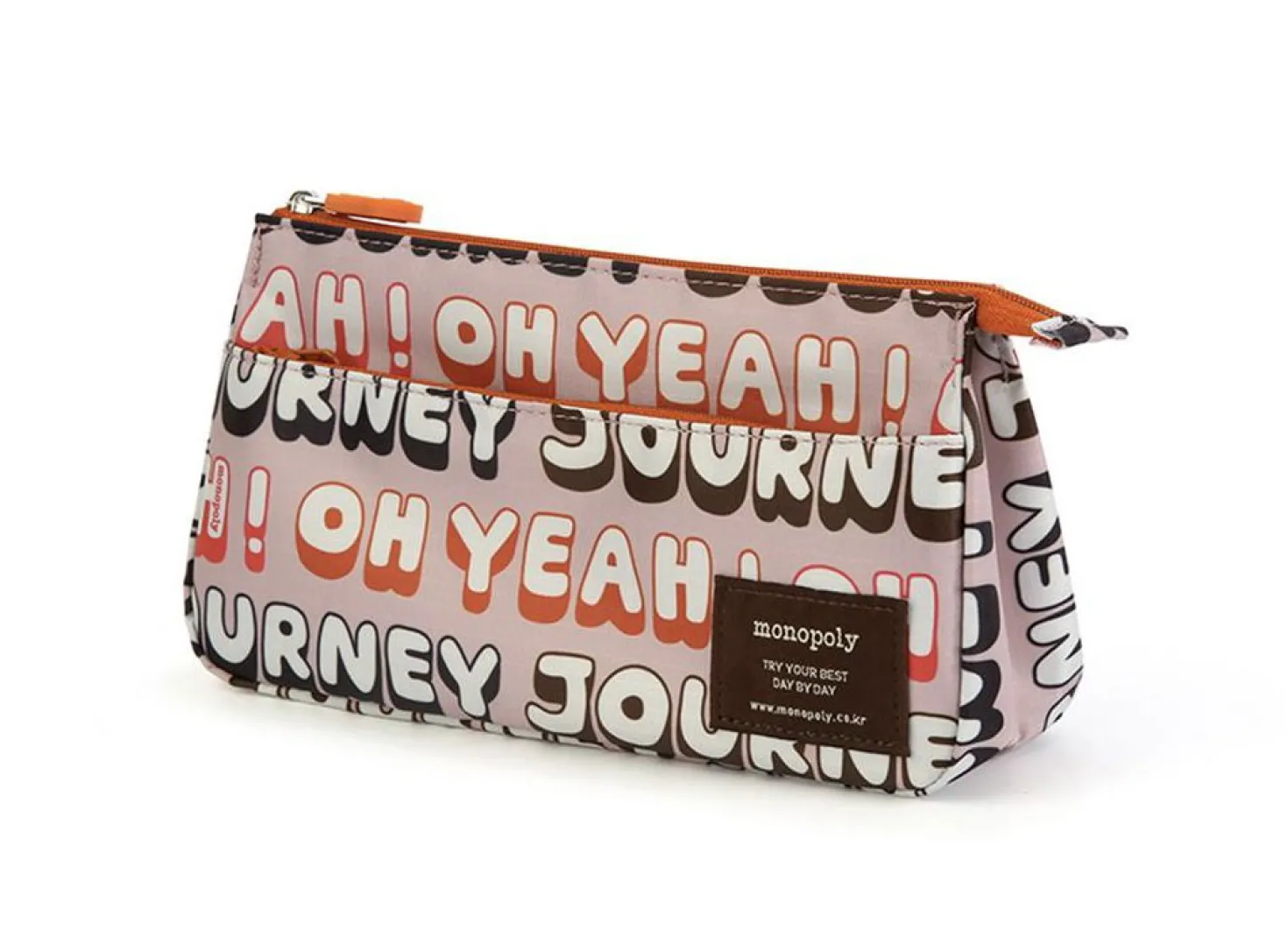 Monopoly Pattern Zipper Pouch
