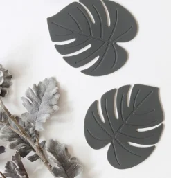 Monstera Silicone Tea Coaster