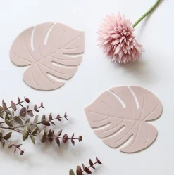 Monstera Silicone Tea Coaster