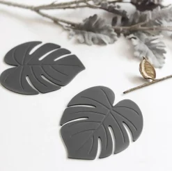 Monstera Silicone Tea Coaster