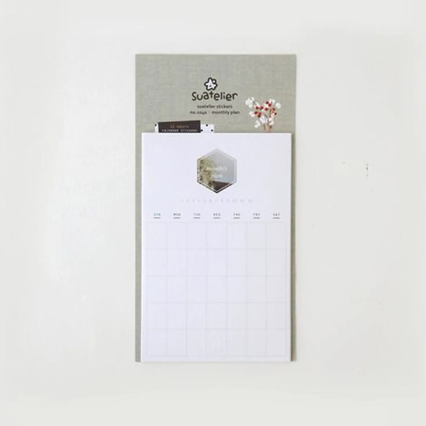 Monthly Schedule Sticker