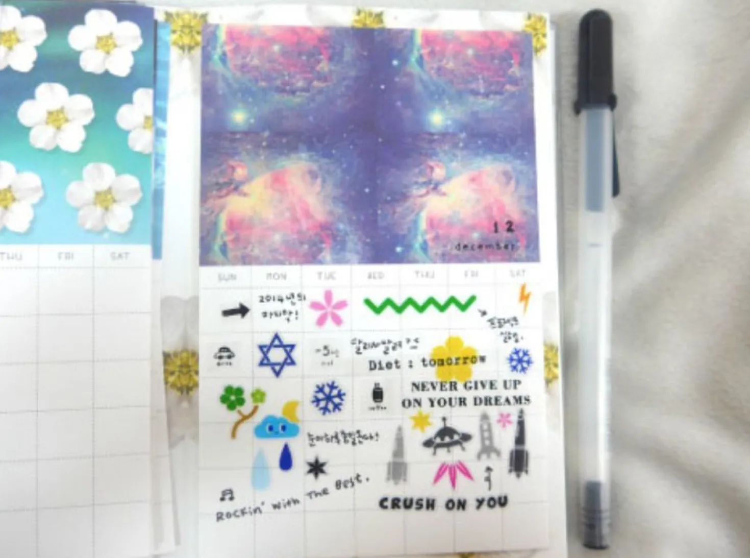 Monthly Schedule Sticker