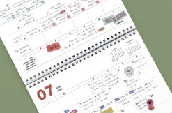 2025-2026 18 Months Desk Calendar