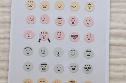 Mood Tracker Emoji Deco Sticker