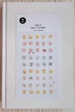 Mood Tracker Emoji Deco Sticker