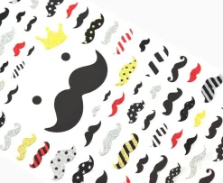 Mr. Mustache Deco Sticker
