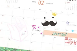 Mr. Mustache Deco Sticker
