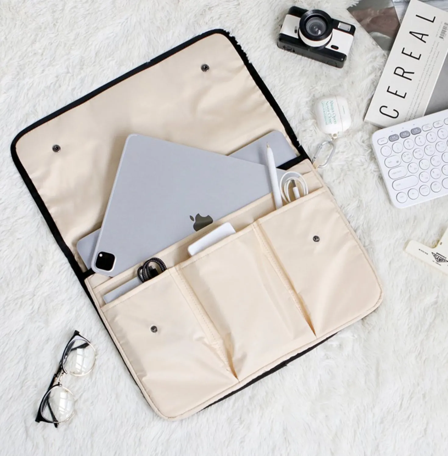 Multi Pocket 15 in. Laptop Pouch