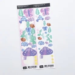 Mushroom Forest Slim Sticker