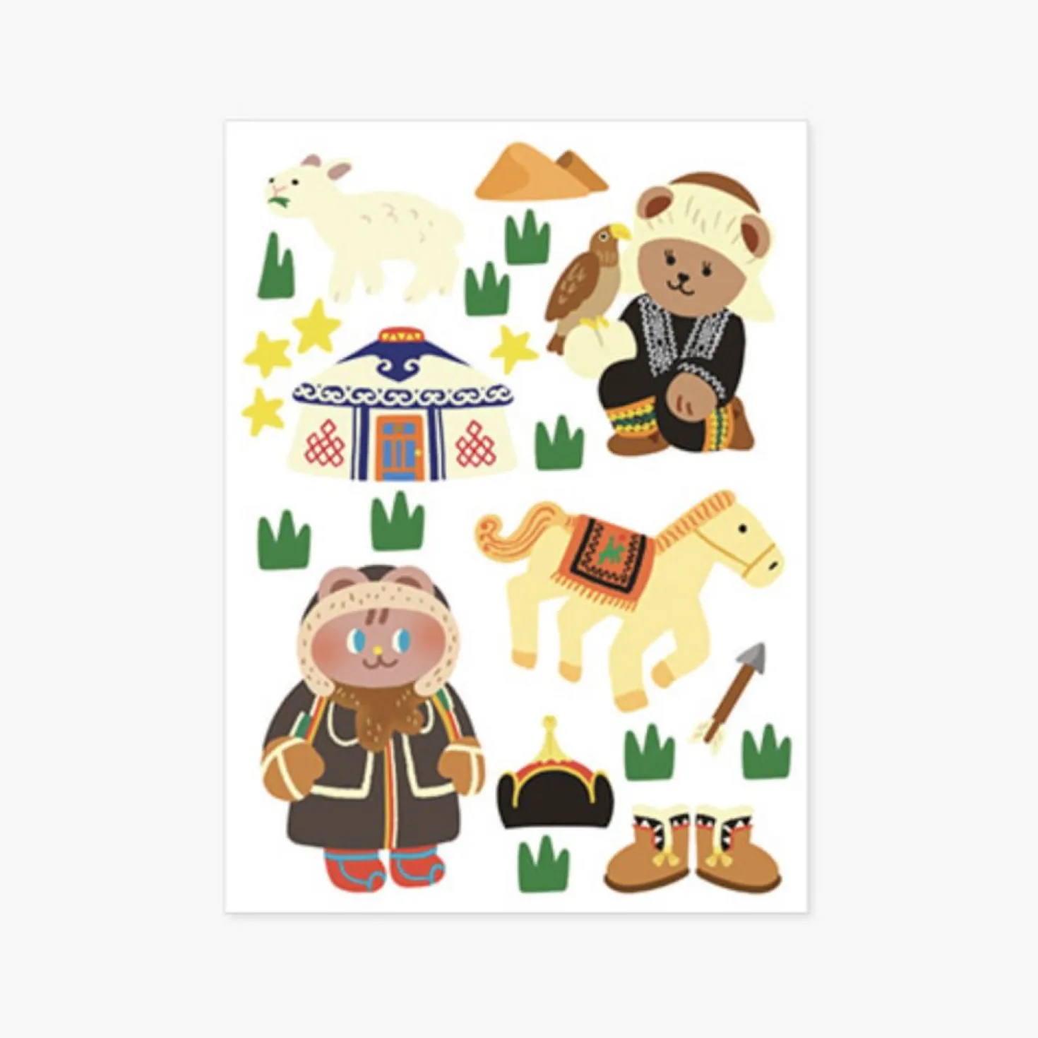 My Bear Country Removable Sticker