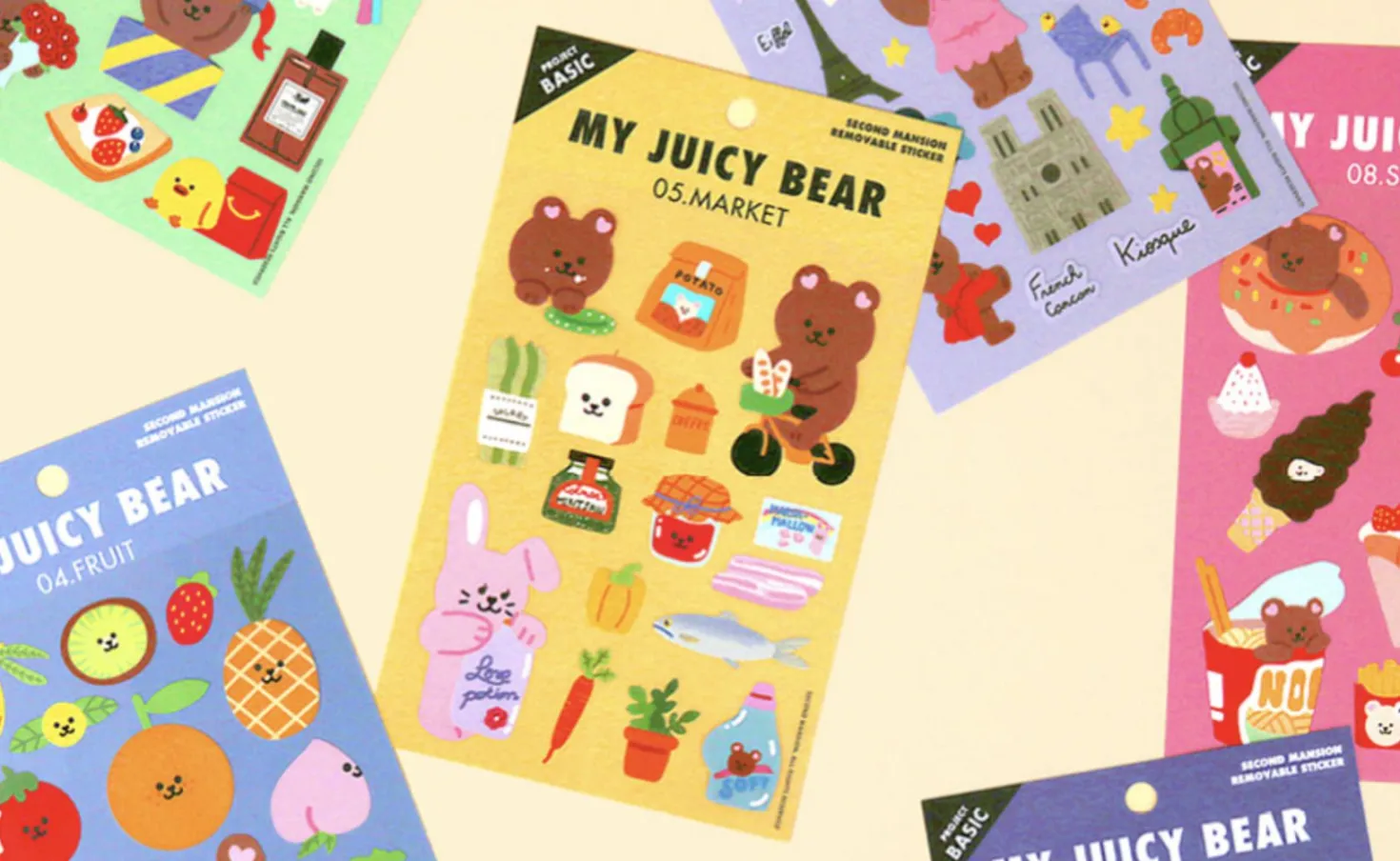 My Bear Favorite Removable Sticker