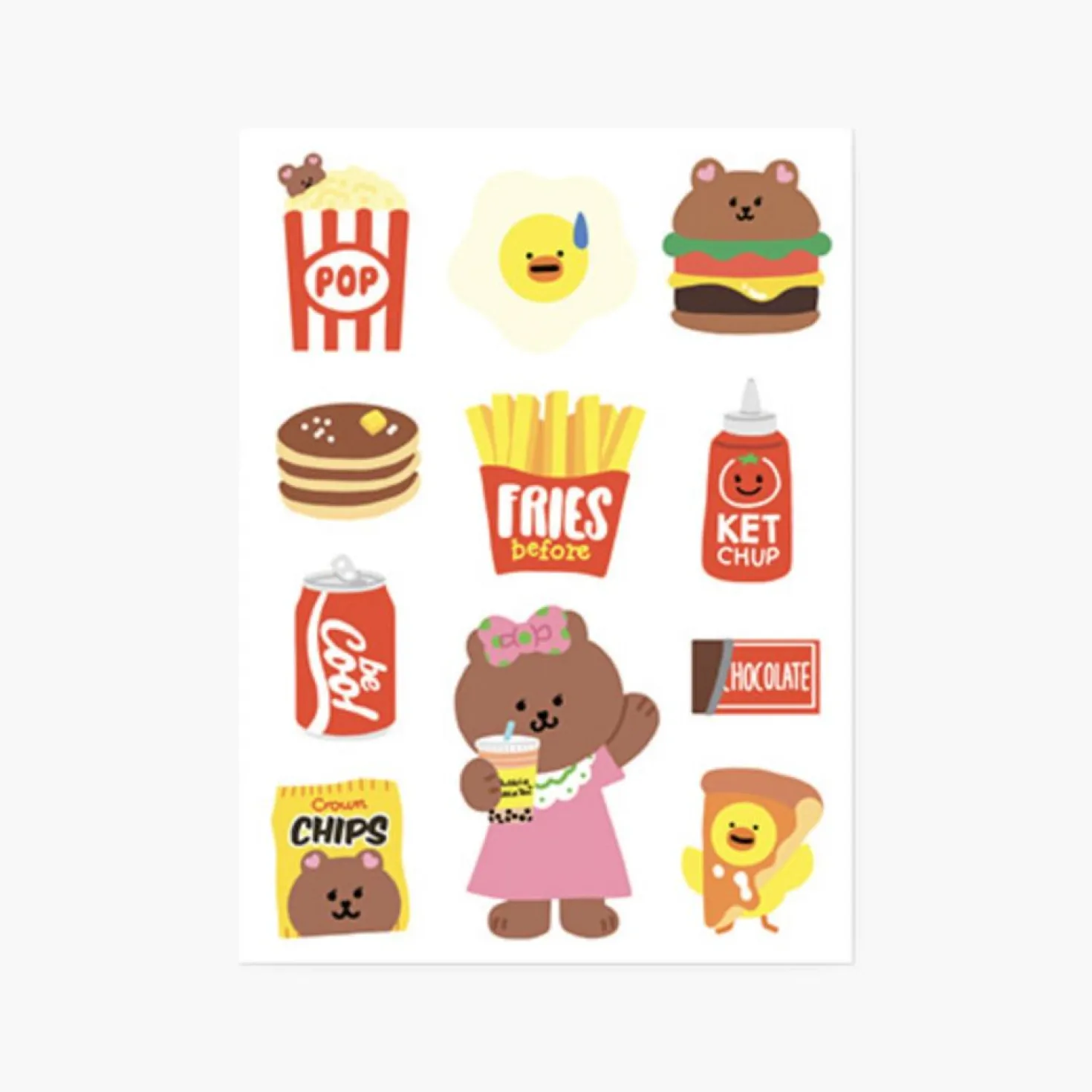 My Bear Favorite Removable Sticker
