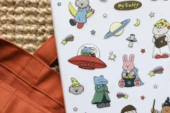 My Buddy Transparent Removable Sticker