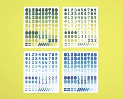 My Color Number Deco Sticker