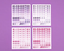 My Color Number Deco Sticker