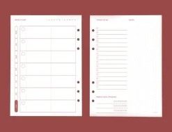 My Edition 6 Ring A5 Note Refill