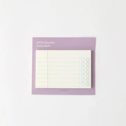 MYO Checklist Sticky Note