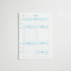 MYO Life 6 Ring A5 Planner Refill