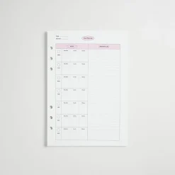 MYO Life 6 Ring A5 Planner Refill