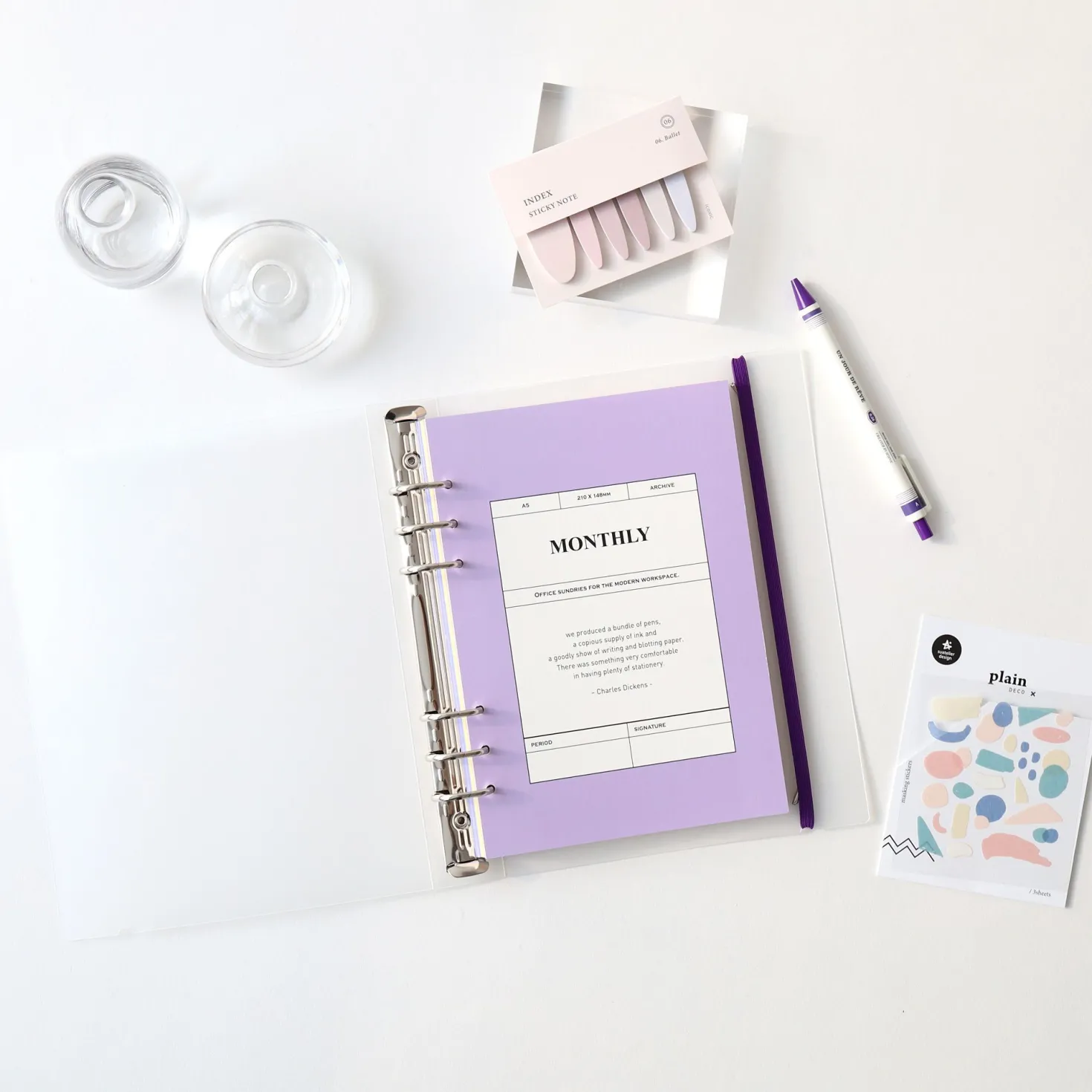 MYO 6 Ring A5 Binder Elastic Band v1