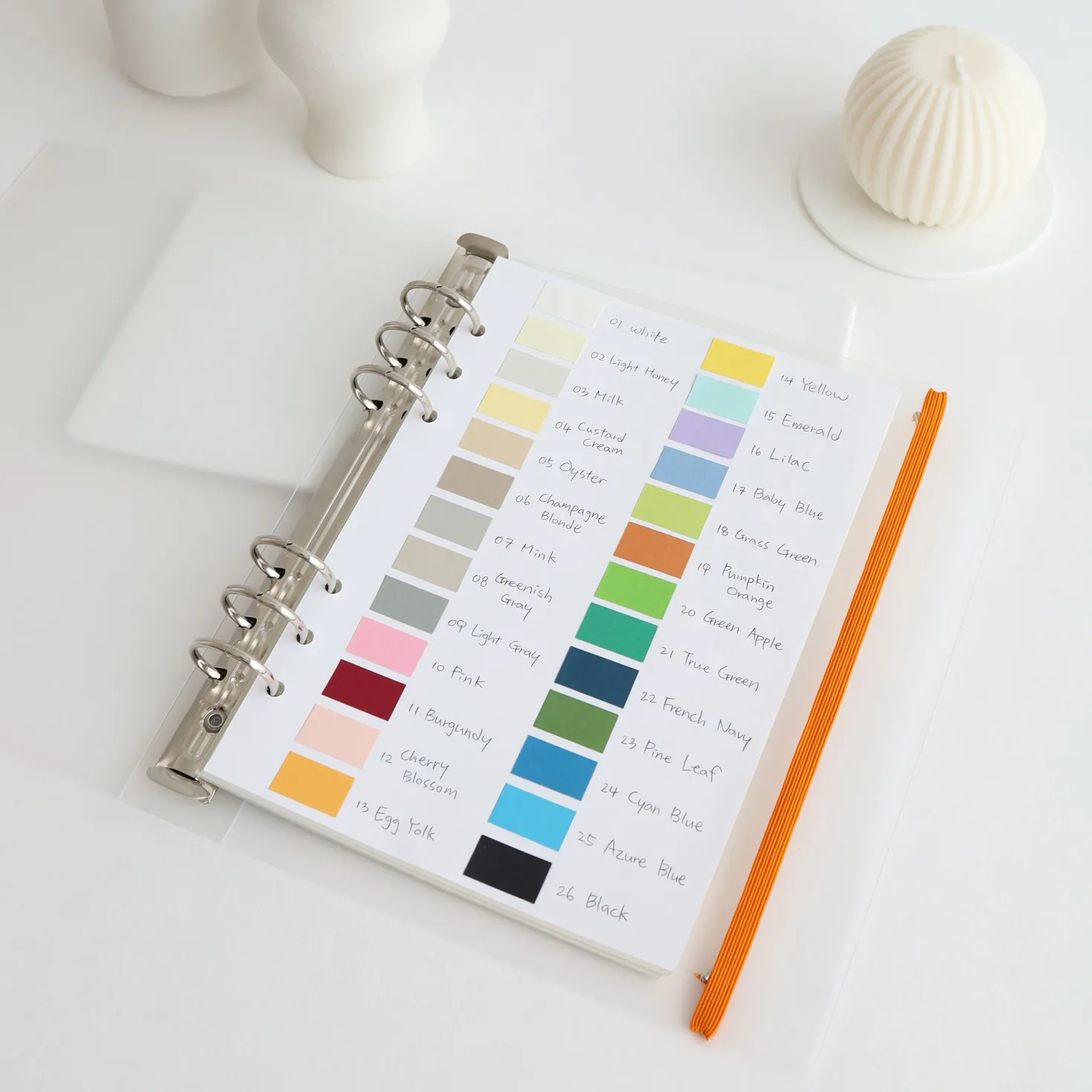 MYO 6 Ring A5 Binder Elastic Band v1