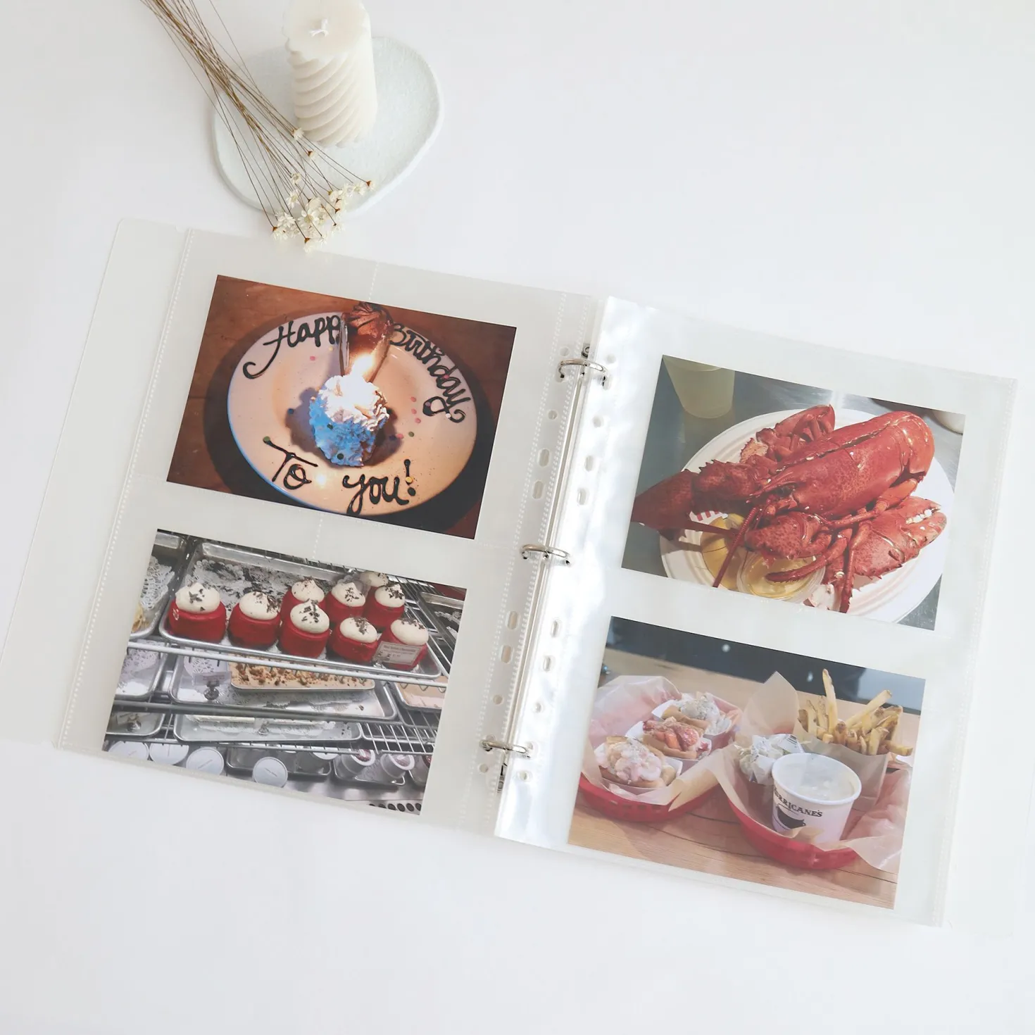 MYO 3 Ring A4 Photo Pocket Refill