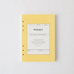 MYO 6 Ring A5 Planner Refill