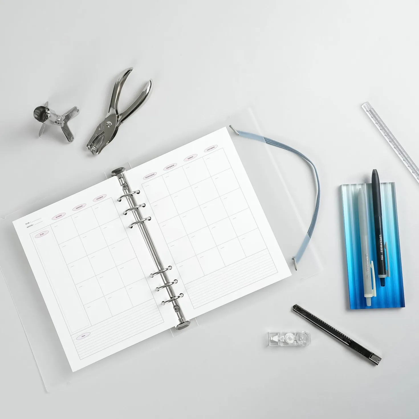 MYO Today 6 Ring A5 Planner Refill